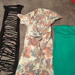 Women bundle swim coverups med